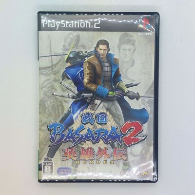 Sengoku Basara 2 Heroes Eiyuu Gaiden 2007 PlayStation PS2 Capcom Japanische V...