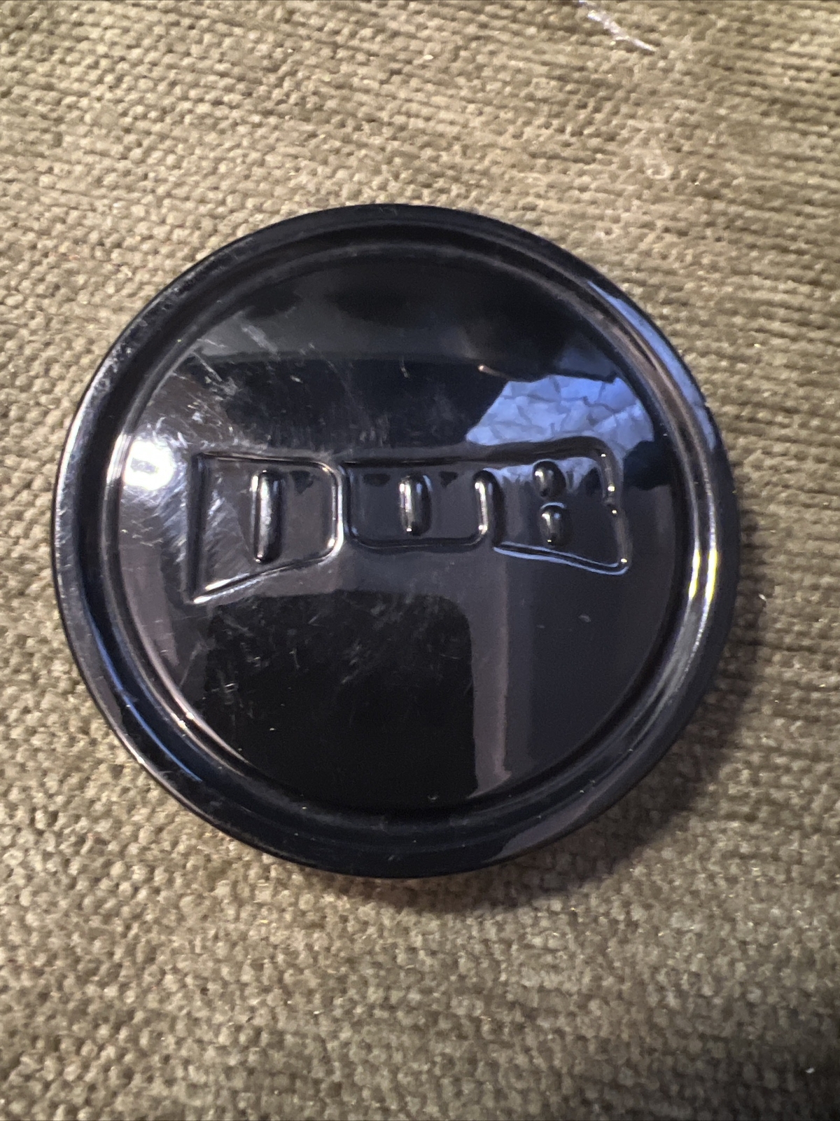 DUB Custom Wheels Gloss Black Wheel Rim Hub Cover Center Cap 1003-05-04GB-image