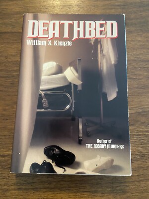 SIGNED Deathbed by William X. Kienzle 1st Printing 1986 Hardcover