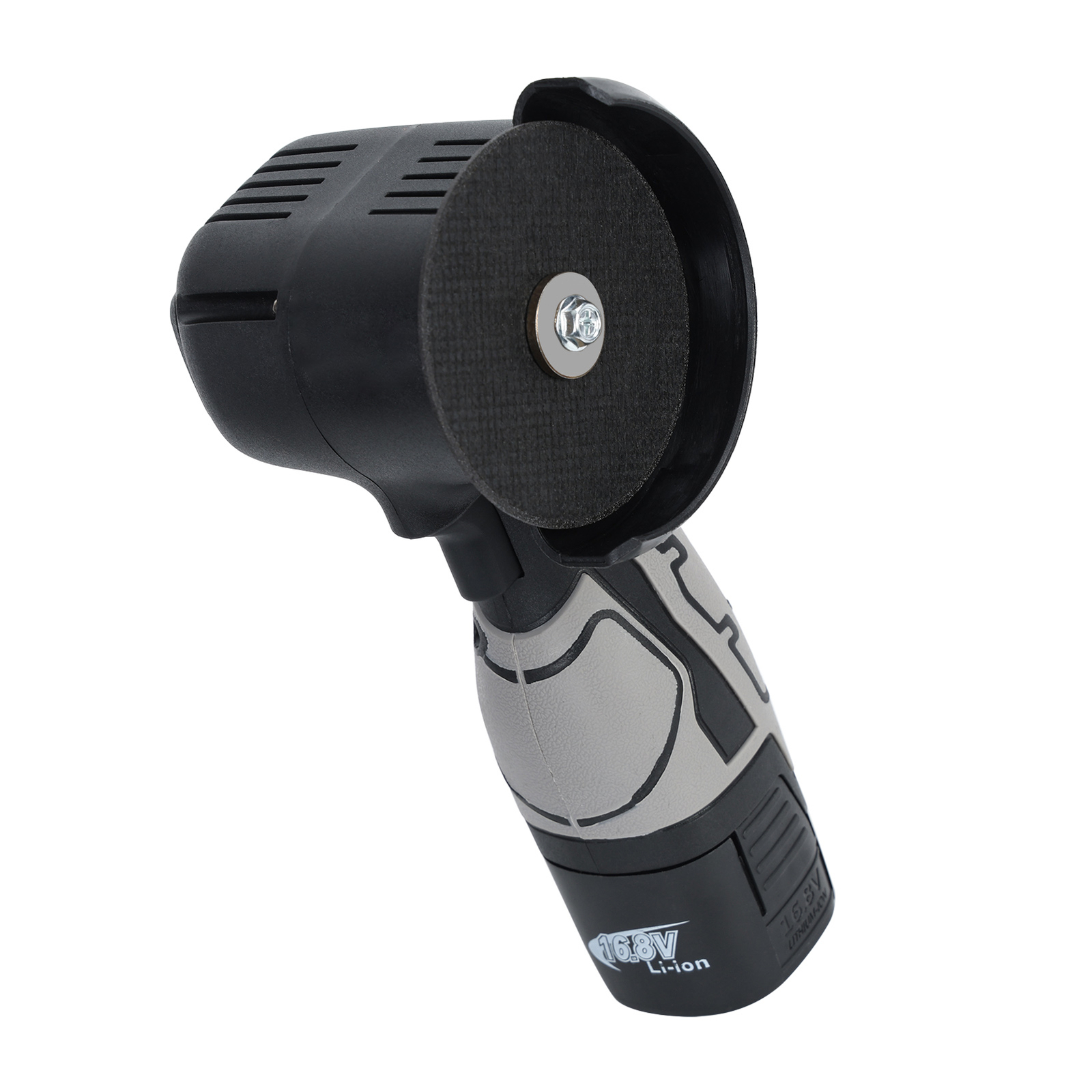 Cordless Mini Angle Grinder with Non-Slip Handle 16.8V Battery Convenient to Use