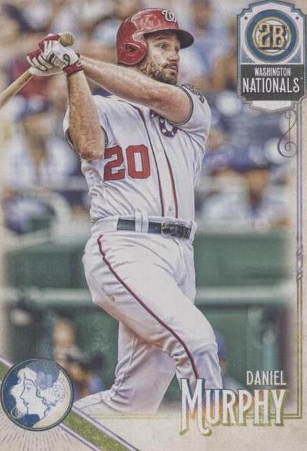 2018 Topps Gypsy Queen - Daniel Murphy #242 Gypsy Queen Logo Swap ...