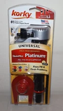Korky Universal Quiet Fill Platinum Fill Valve & Flapper Kit