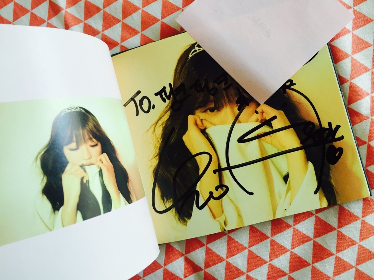 OH MY GIRL WINDY DAY 全員 サイン入りアルバム Oh my girl 3rd mini album windy day autographed by all 8 members