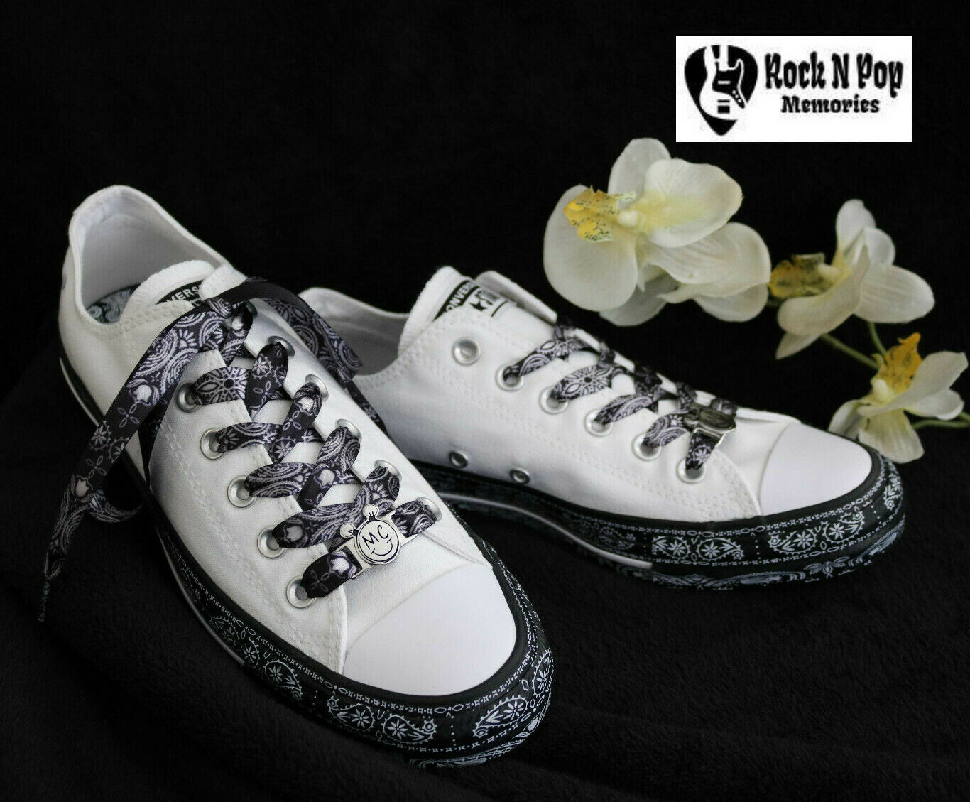 converse ctas ox black white