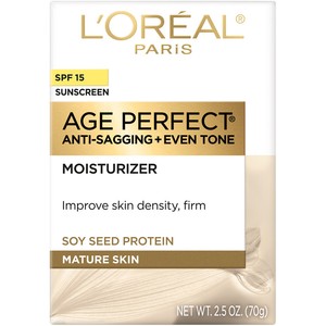 age perfect day cream spf 15 for mature skin