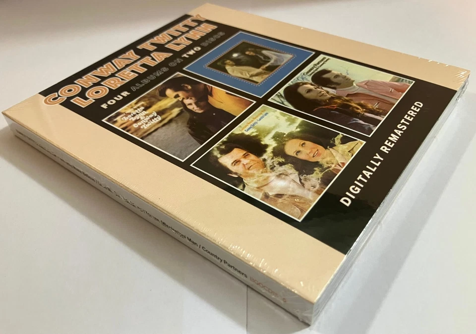 Conway Twitty & Loretta Lynn We Only Make Believe /Lead Me  - 4 Albums on 2 CD - Image 2 of 4