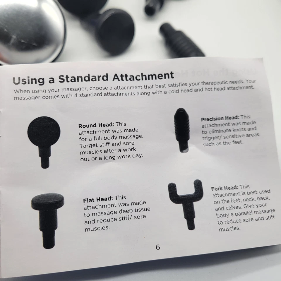 BALLY TOTAL ФИТНЕС ШЕСТЬ АКСЕССУАРОВ ДЛЯ МАССАЖА - Изображение 4 из 4