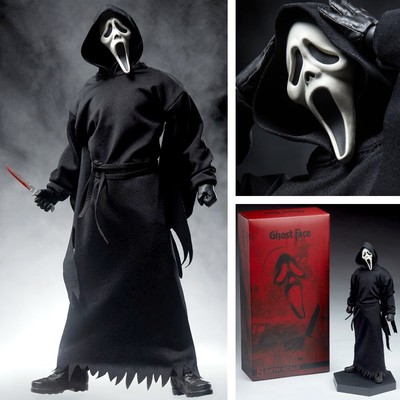 Scream Ghostface 1:6 Figur Sideshow 30 cm OVP Neu