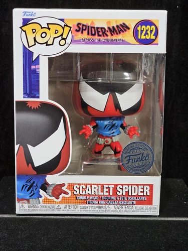 Funko Pop! Spider-Man Across The Spider-Verse Scarlet Spider Special Edition