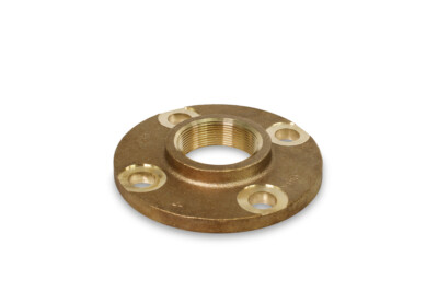 Lead Free Brass Threaded Companion Flange 1''-4'' in Threaded or 1/2''-4'' in Sweat