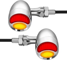 2pcs Vintage Led Tail Lights With Turn Signals Fit Ford Model A Hot Rod Rat-rods 2pcs Vintage Led Tail Lights With Turn Signals Fit Ford Model A Hot Rod Rat-rods