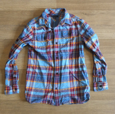 トップス FACE DESIGN TWO-TONE CHECKED SHIRT 226a285d-ea3b-4b7a-b9f6-