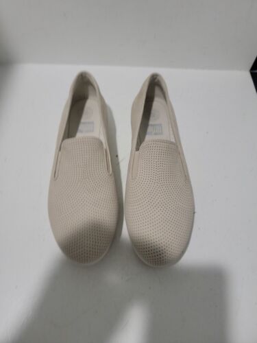 Fitflop Women's Beige Slip On Shoes Size 10 M - Foto 1 di 8