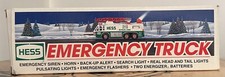 1996 Hess Emergency Truck Vintage In Original Box