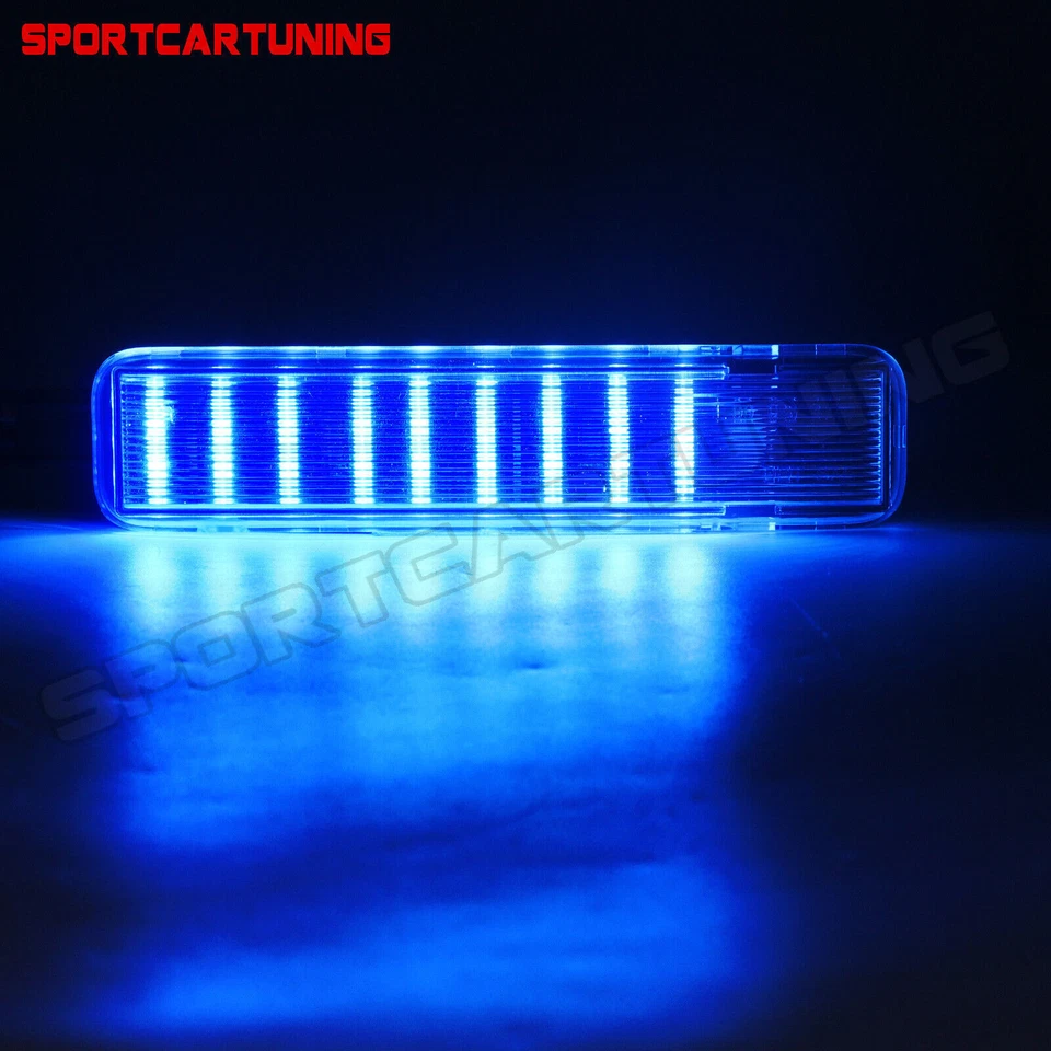 Pair LED Door Courtesy Light For Chevy GMC Sierra Silverado Suburban Tahoe Yukon - Image 2 of 4