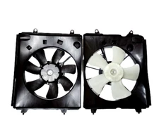 Radiator Cooling Fan w/ A/C Condenser Fan For 2010-2011 Honda CR-V Left & Right