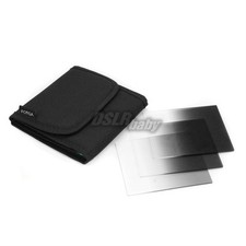 Gradual ND2 ND4 ND8 3PCS Square Filter Kit for Cokin P Series 3 Slots Case