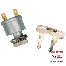Ignition Switch and Key for EZGO EZ-GO Electric Golf Cart Key Switch 2