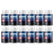 Nerve Shield Pro Advanced Formula for Neuropathy- 12 Bottles Official