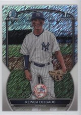 2023 Bowman Chrome Prospects Shimmer Refractor Keiner Delgado #BCP-191 11qz