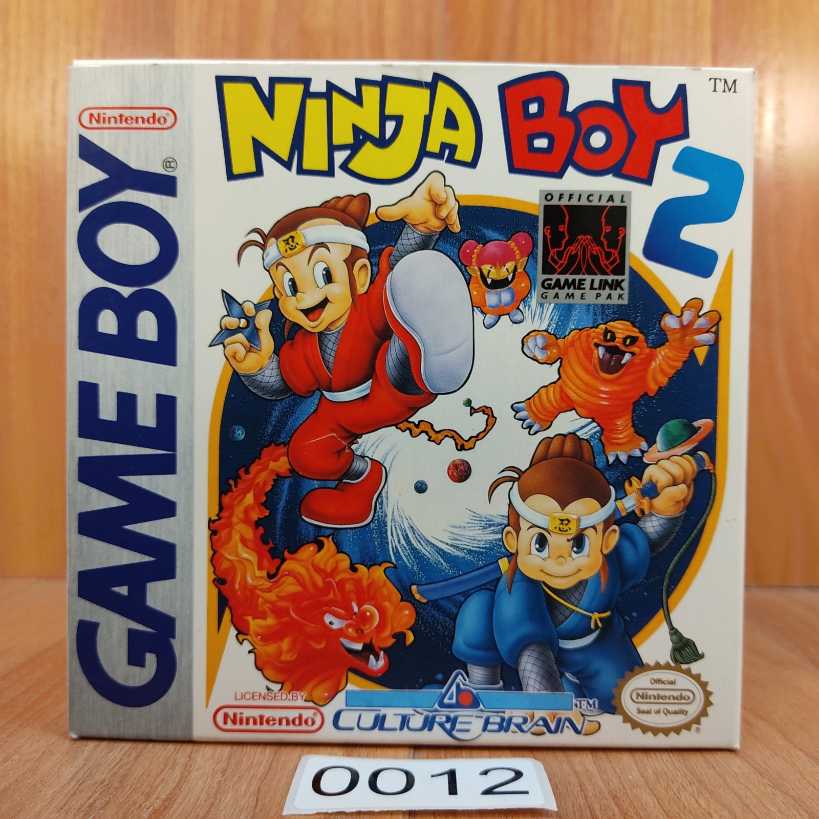 Nr MINTY BOX CIB Ninja Boy 2 VERY RARE collector GRAIL complete in Game Boy gb