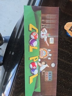 Cool Pool Original Arcade Marquee