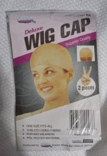 Dream Deluxe Black Wig Caps 10 Piece New One SFM