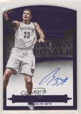 2014-15 Panini Preferred Crown Royale Purple 5/20 Mirza Teletovic #181 Auto 0b2