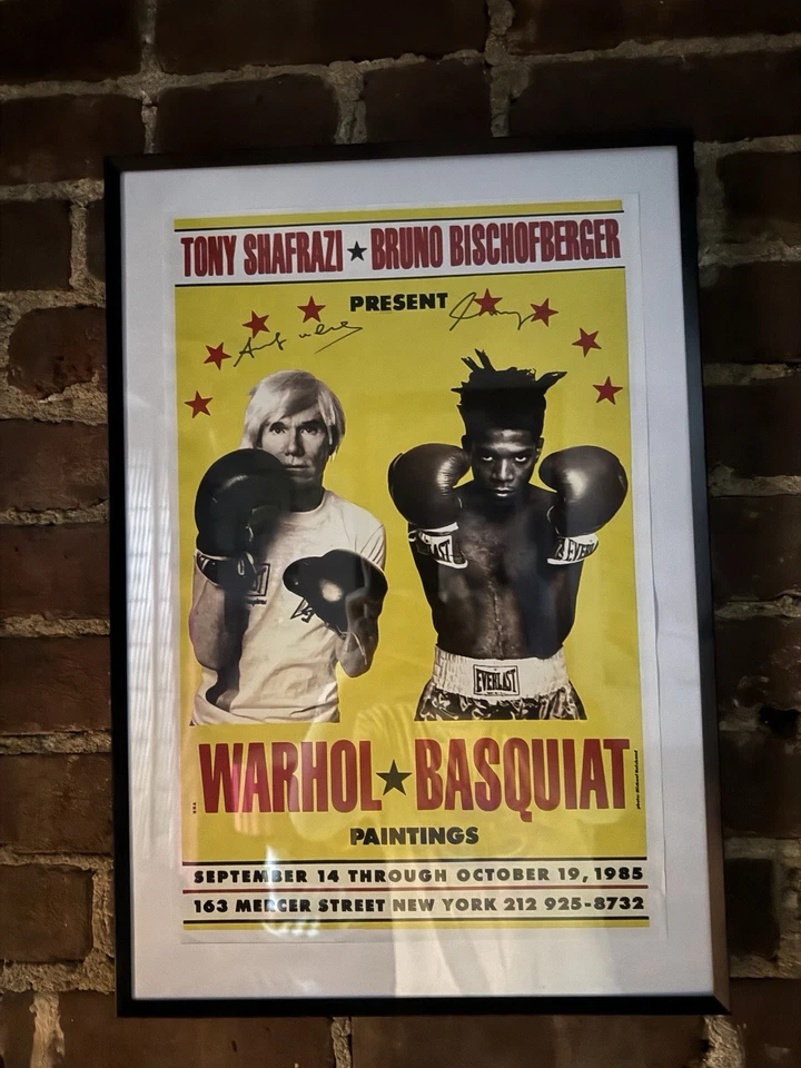 Impresiones artísticas firmadas por Warhol & Basquiat Foto 2 de 2