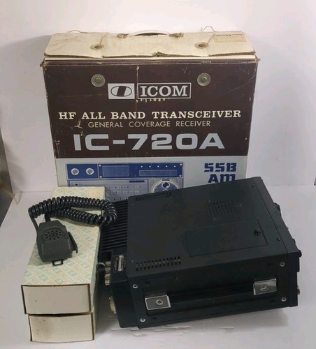 Émetteur-récepteur radio amateur ICOM IC-720A HF avec boite - Excellent état !! - Photo 2/5