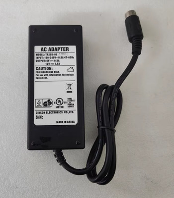 CINCON TR25D-05 Y-14A01 5-pin 6V 0.5A 12V 1.5A Netzteil-Adapter-Ladegerät