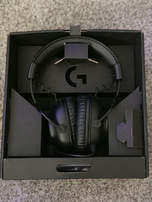 Logitech G PRO X Black Over-Ear Headset