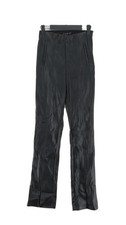 Stradivarius Women's Leggings UK 8 Black 100 Other Jegging