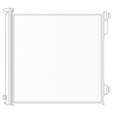 Retractable Safety Baby Gate or Mesh Dog Gate,Durable Portable Mesh Retractab...