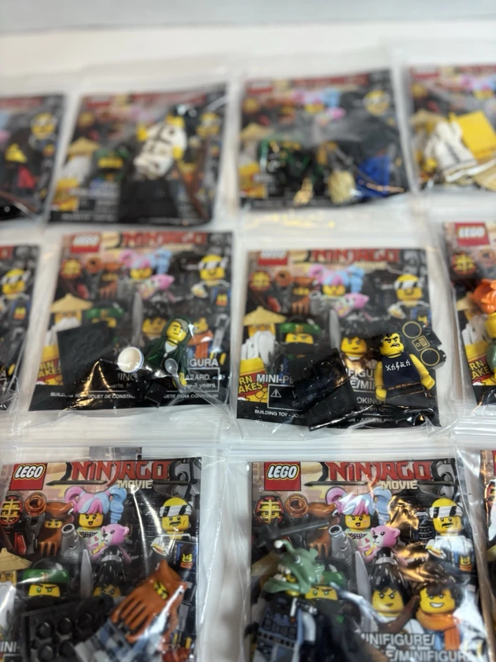 LEGO 71019 NINJAGO MOVIE MINIFIGURES NEW COMPLETE SET OF 20 - Image 4 of 4