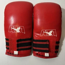 ATA Taekwondo Hand Gloves Pads YOUTH SMALL Martial Arts Sparring Kick Boxing