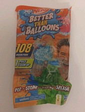 NERF Better Than Balloons Water Toys, 108 Pods, Easy 1 Piece Clean Up, New