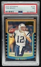2000 Bowman Tom Brady Rookie RC #236 Patriots PSA 7