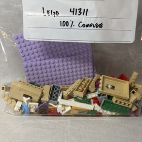 Lego Friends 41311 Heartlake Pizzeria - 100% Complete With Minifigs *No Manual*