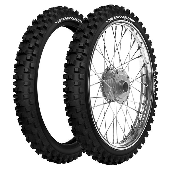 TYRE PAIR EUROGRIP 100/90-19 57M + 120/90-18 65R CLIMBER XC