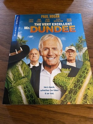 The Very Excellent Mr. Dundee (Blu-ray) Paul Hogan NEW + Slipcover 