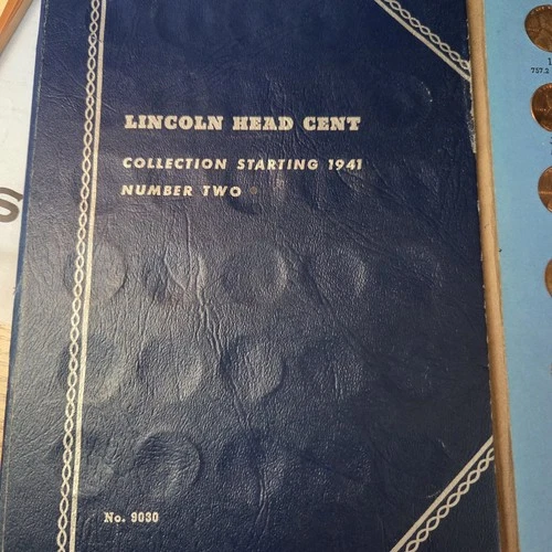 1941 - 1958 Lincoln Cent Albums - Whitman # 9030 Complete set