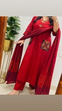 indian kurti Pant and Dupatta set for women