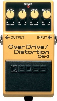 Boss OS-2 Overdrive and Distortion Guitar Effect Pedal