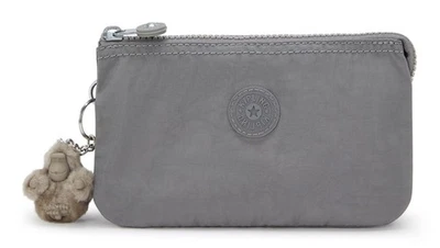 kipling Basic Creativity Purse L Utensilientasche Tasche Inviting Grey grau