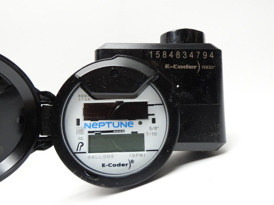 Neptune R900 Neptune R900i Digital Water Meter E-Coder V4 RW2G13 R900M - NOB NEW! | eBay