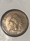 1906 Indian Head Penny Cent (YOU GRADE) RB/BU Full Headbands And Diamonds.