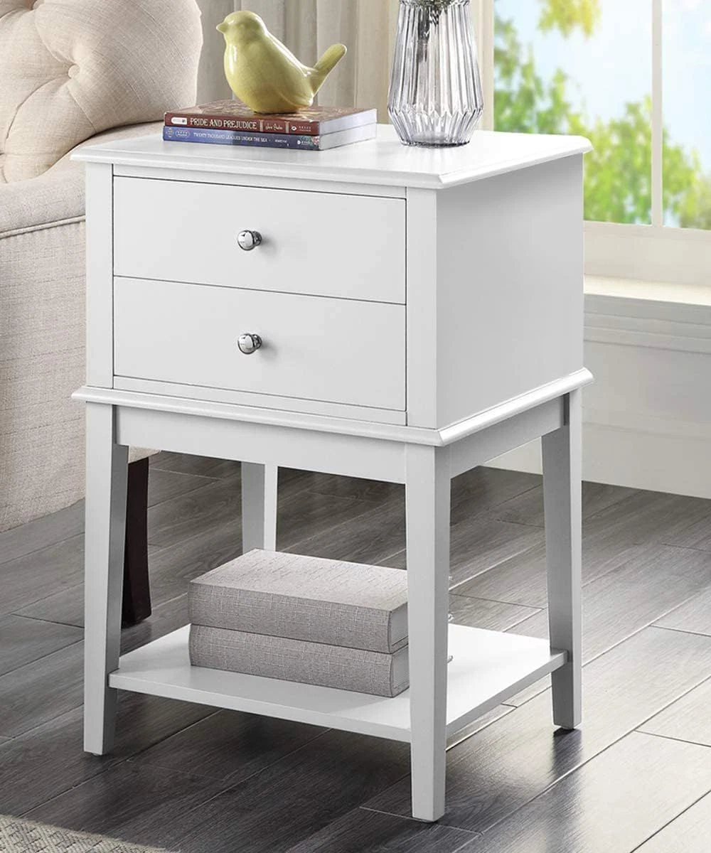 Oversized white nightstand deals