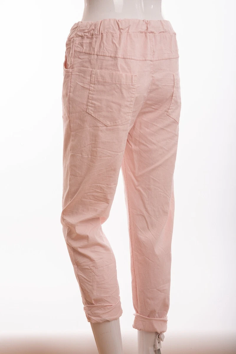 SALE Italian Lagenlook Joggers Jeggings Magic Trousers Stretch