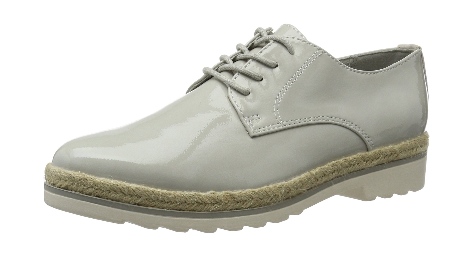 Marco Tozzi Damenschuhe 23713 Oxfords, Grau, 4 UK Grau (Grau Patent 242) 6.5 UK Marco Tozzi Damenschuhe 23713 Oxfords, Grau, 4 UK Grau (Grau Patent 242) 6.5 UK